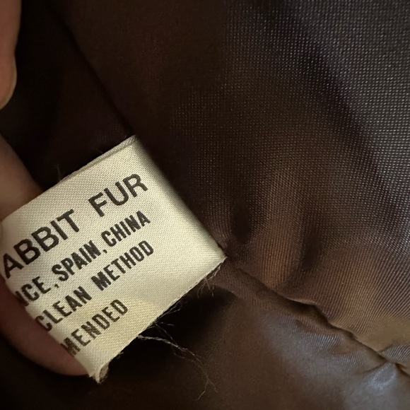 Mademoiselle Vintage Rabbit Fur Coat - Picture 8 of 8